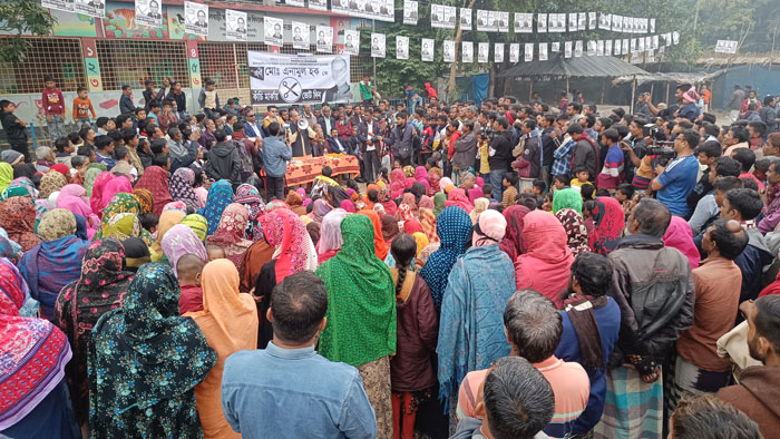 শুভডাঙ্গা ইউনিয়নে কাঁচি প্রতীকের প্রার্থী এনামুলের গণসংযোগ