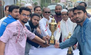 রাজশাহীতে উপশহর প্রিমিয়ার লীগের ট্রফি উন্মোচন