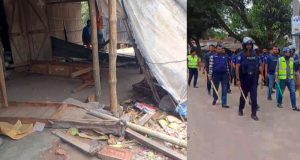 শিবগঞ্জে তেল নেওয়াকে কেন্দ্র করে দুই গ্রামের সংঘর্ষ, আহত ১০