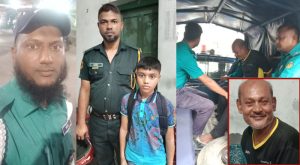 ট্রাফিক কন্সটেবলের সহায়তায় অপহরণের হাত থেকে বাঁচলো শিশু রিয়ান